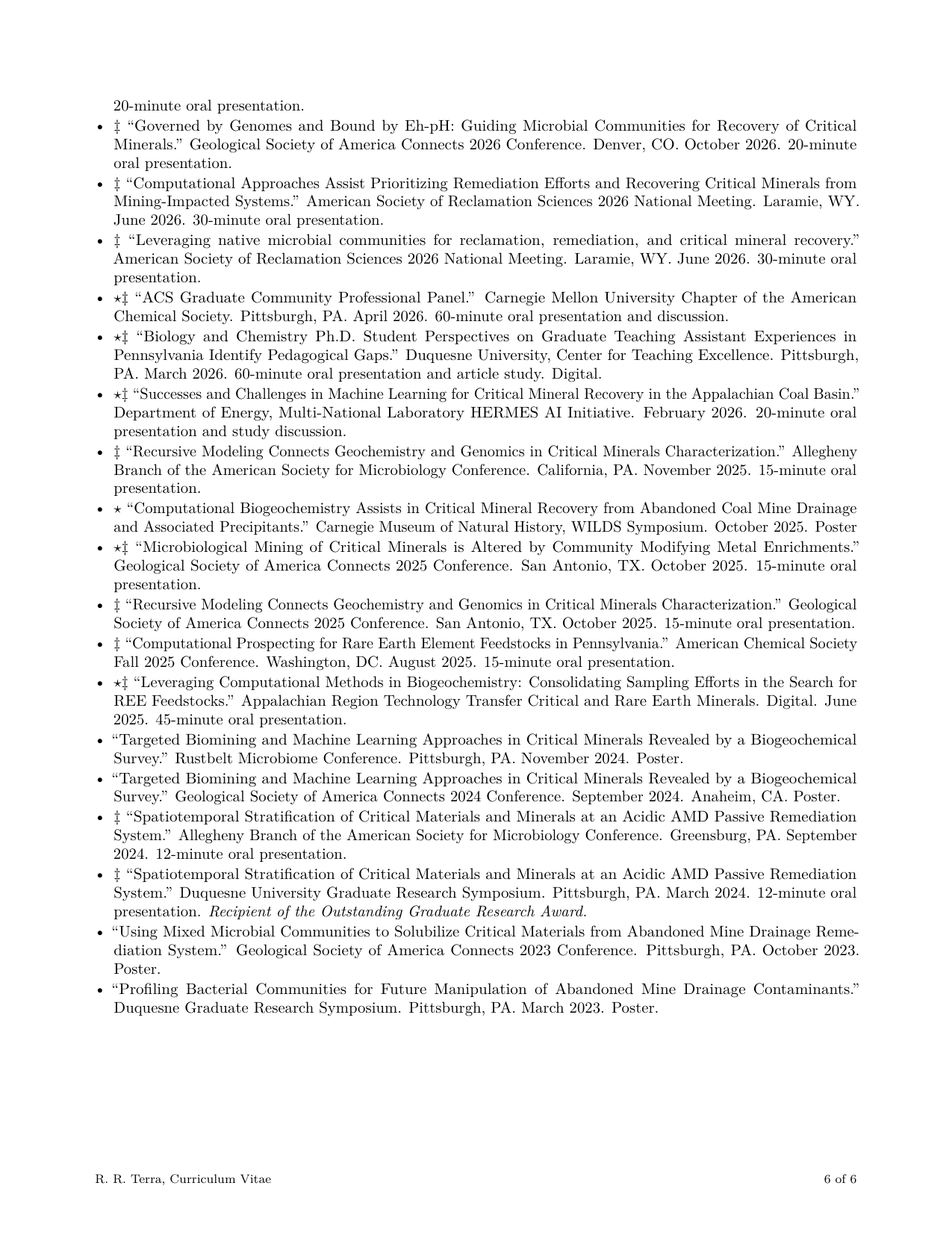 CV page 6 of 6